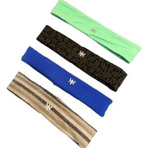 Set of 4 Kyodan Stretch Athletics Gym Sport Headbands